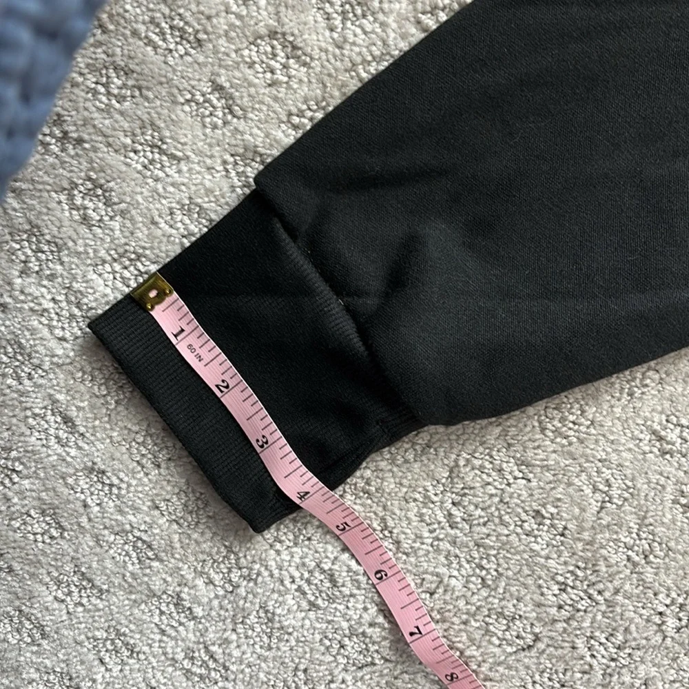 NWT Bebe Women’s Black & Rose Gold Foil Logo Hoodie – Size 2X - Picture 12 of 13